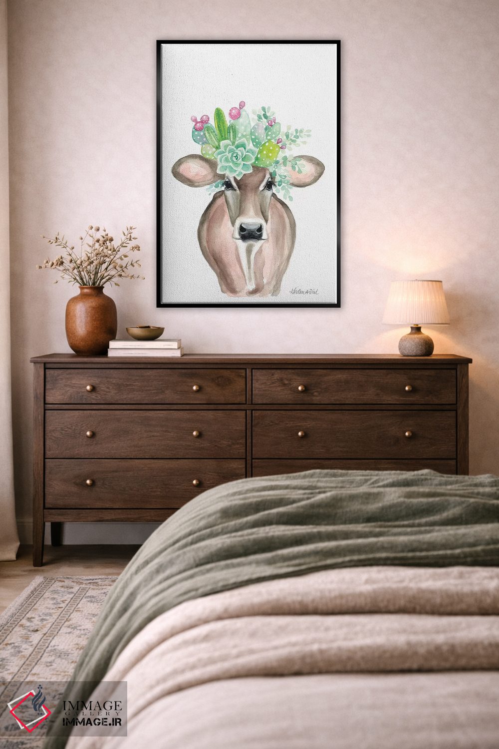 تابلو مدرن فریدا اثر کیرستن دیل - D5B