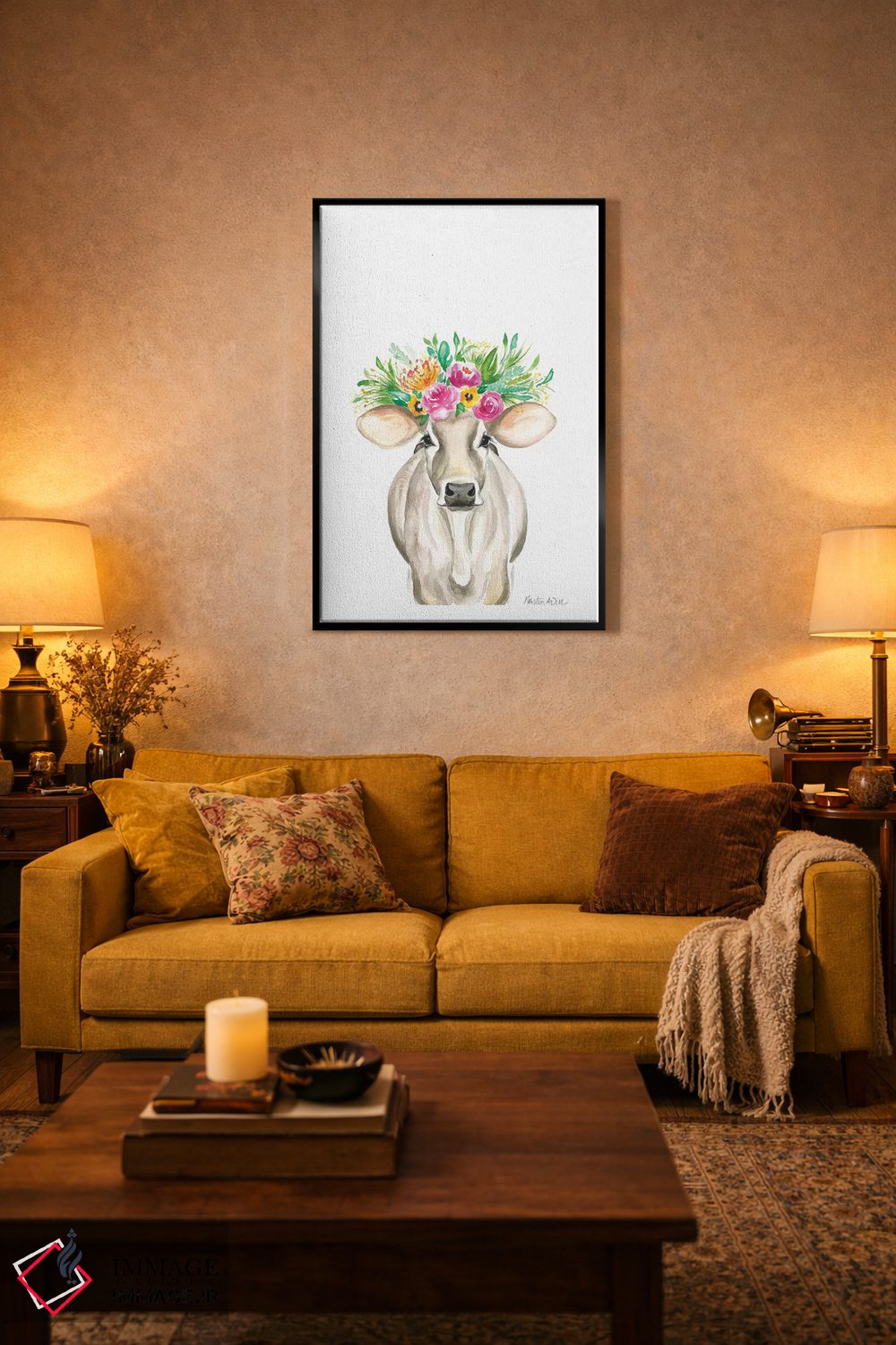 تابلو مدرن لوسی اثر کیرستن دیل - D5B