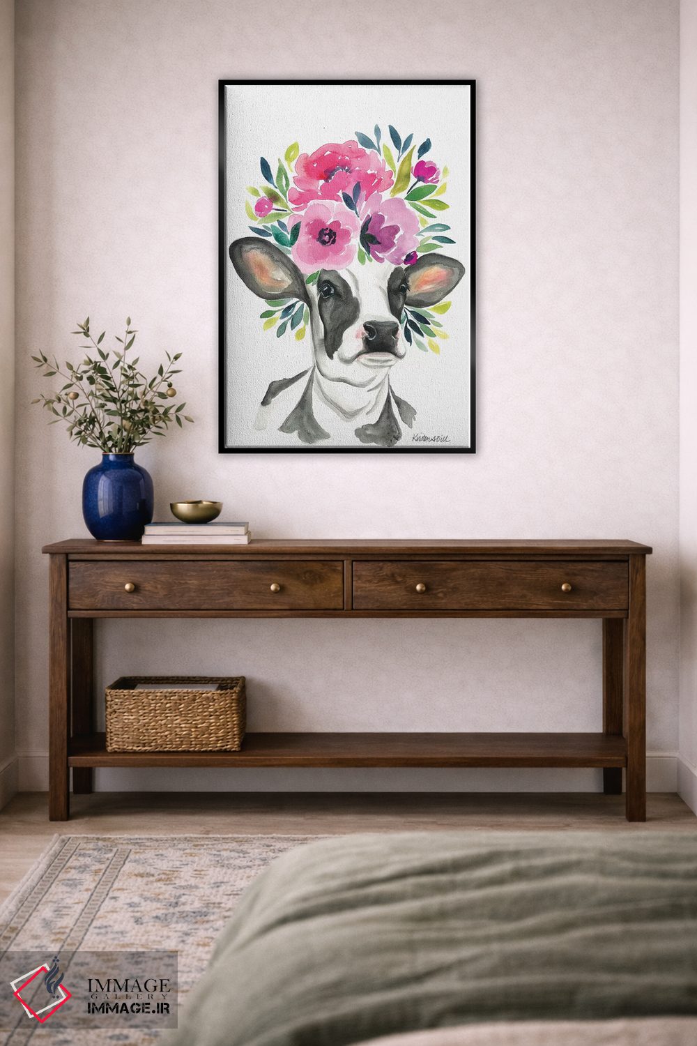 تابلو دکوراتیو لولابل اثر کیرستن دیل - D5B