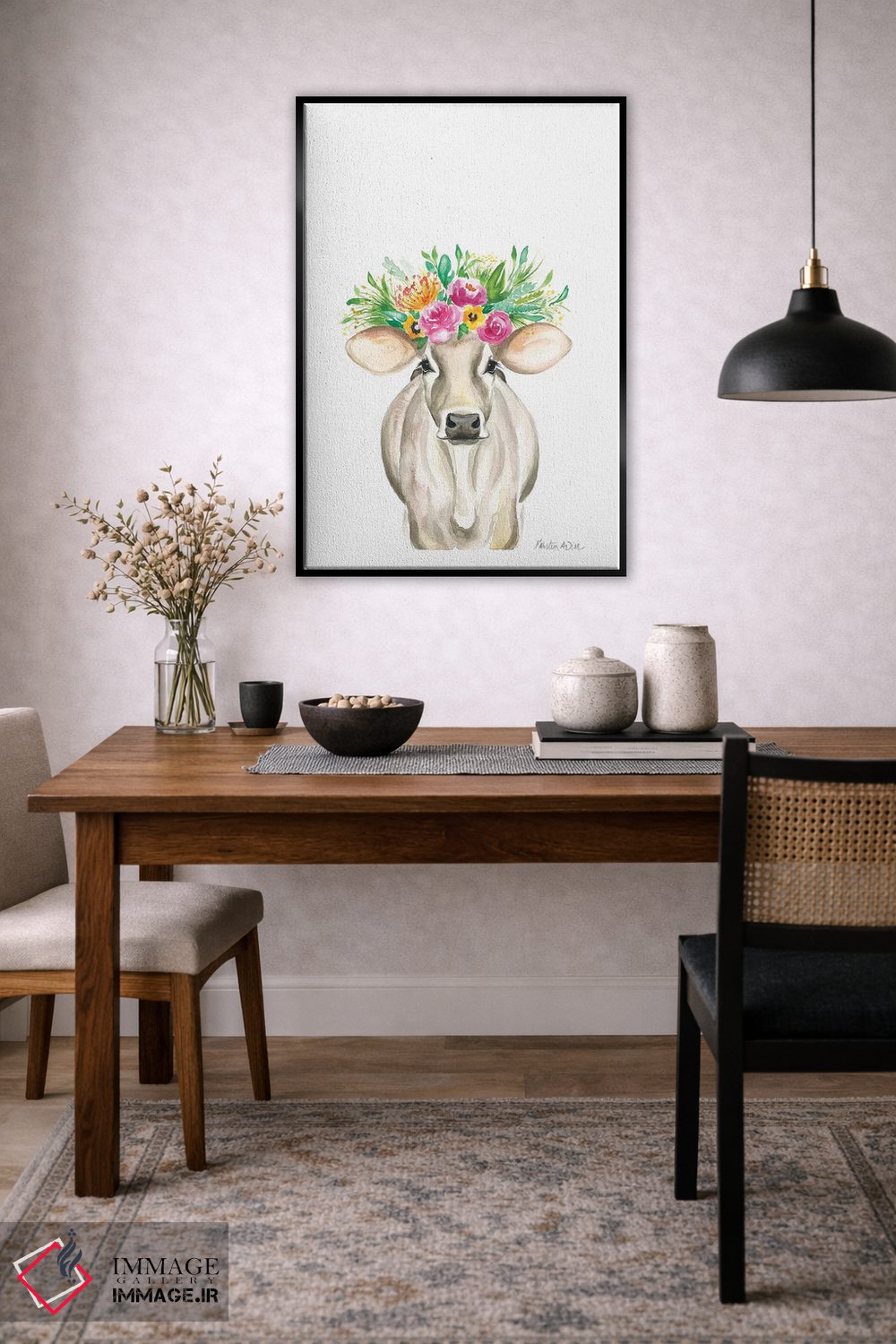 تابلو مدرن لوسی اثر کیرستن دیل - D6B