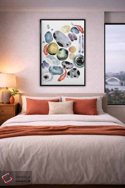 تابلو دکوراتیو کوی II اثر کیرستن دیل - D5B