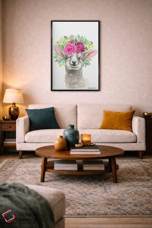 تابلو دکوراتیو بره بهاری اثر کیرستن دیل - D5B