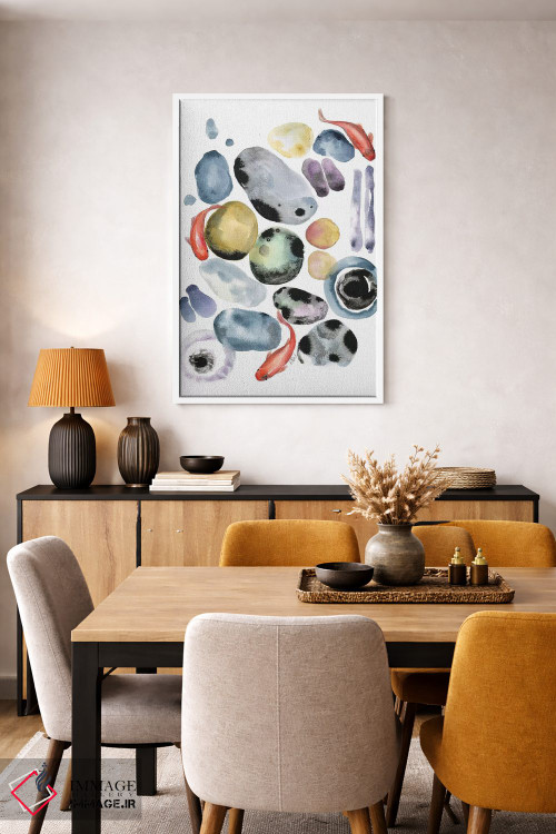 تابلو دکوراتیو کوی II اثر کیرستن دیل - D6W