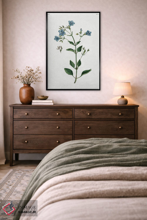 تابلو مدرن گیاه شیک روستایی II اثر کلی دونوان - D3B