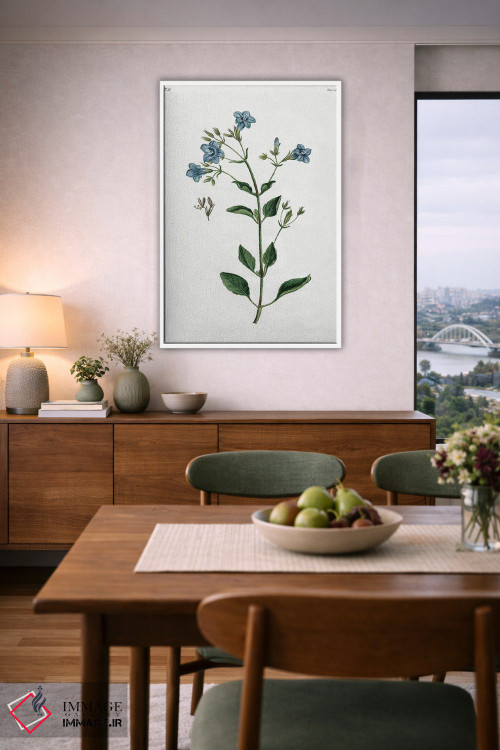 تابلو مدرن گیاه شیک روستایی II اثر کلی دونوان - D6W