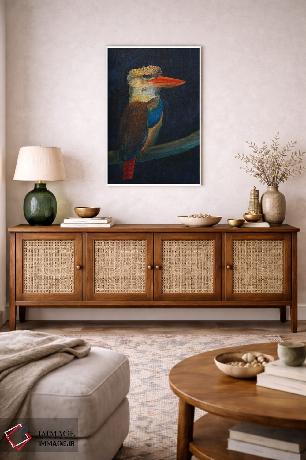 تابلو دکوراتیو کوکابورا اثر کارینا دانیلچوک - D2W