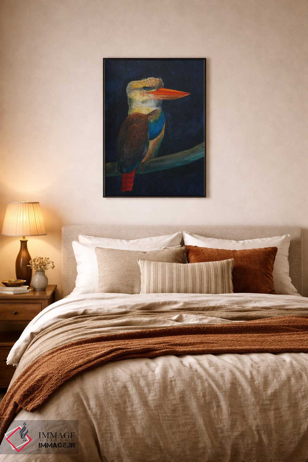 تابلو دکوراتیو کوکابورا اثر کارینا دانیلچوک - D5B