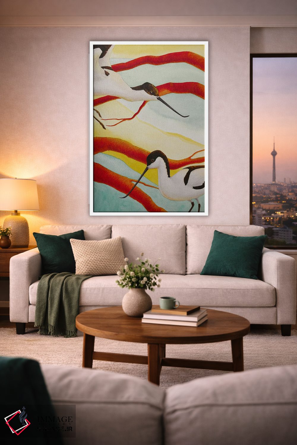 تابلو دکوراتیو پیت اووست اثر کارینا دانیلچوک - D1W