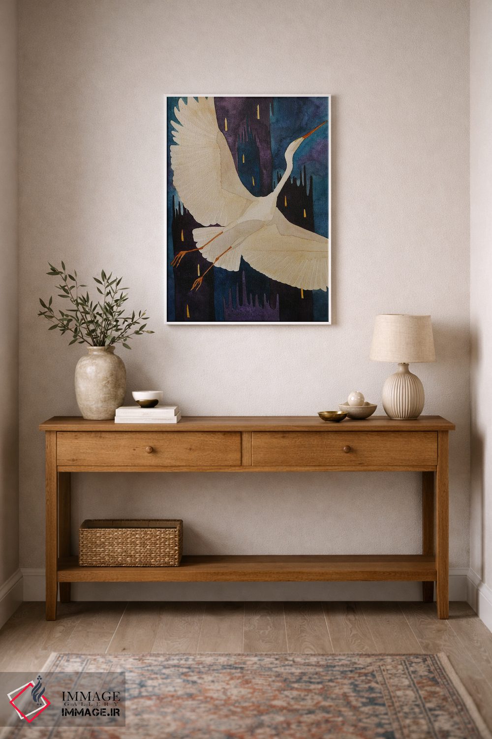 تابلو دکوراتیو رویای شبانه اثر کارینا دانیلچوک - D2W