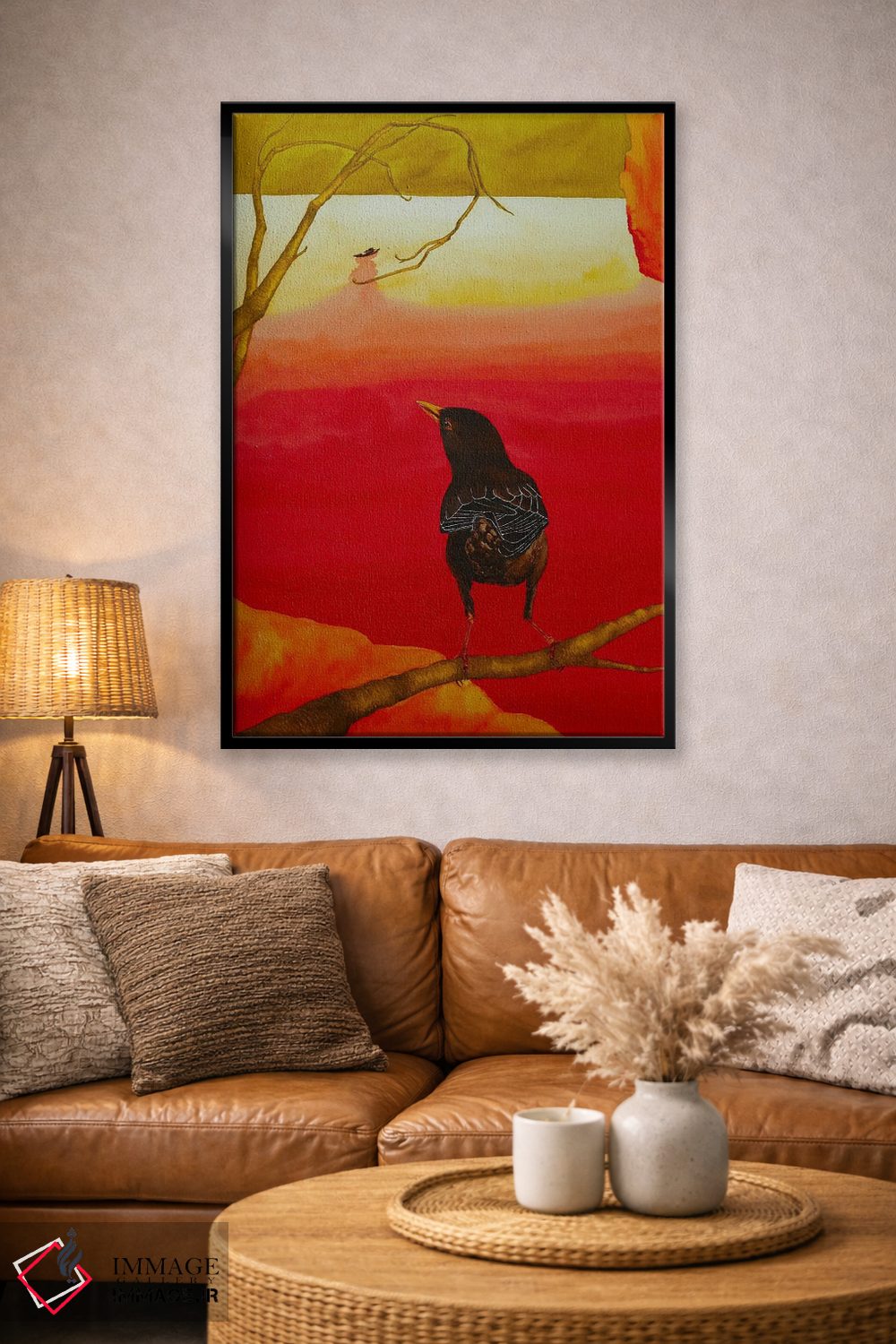 تابلو دکوراتیو دریای سرخ اثر کارینا دانیلچوک - D4B