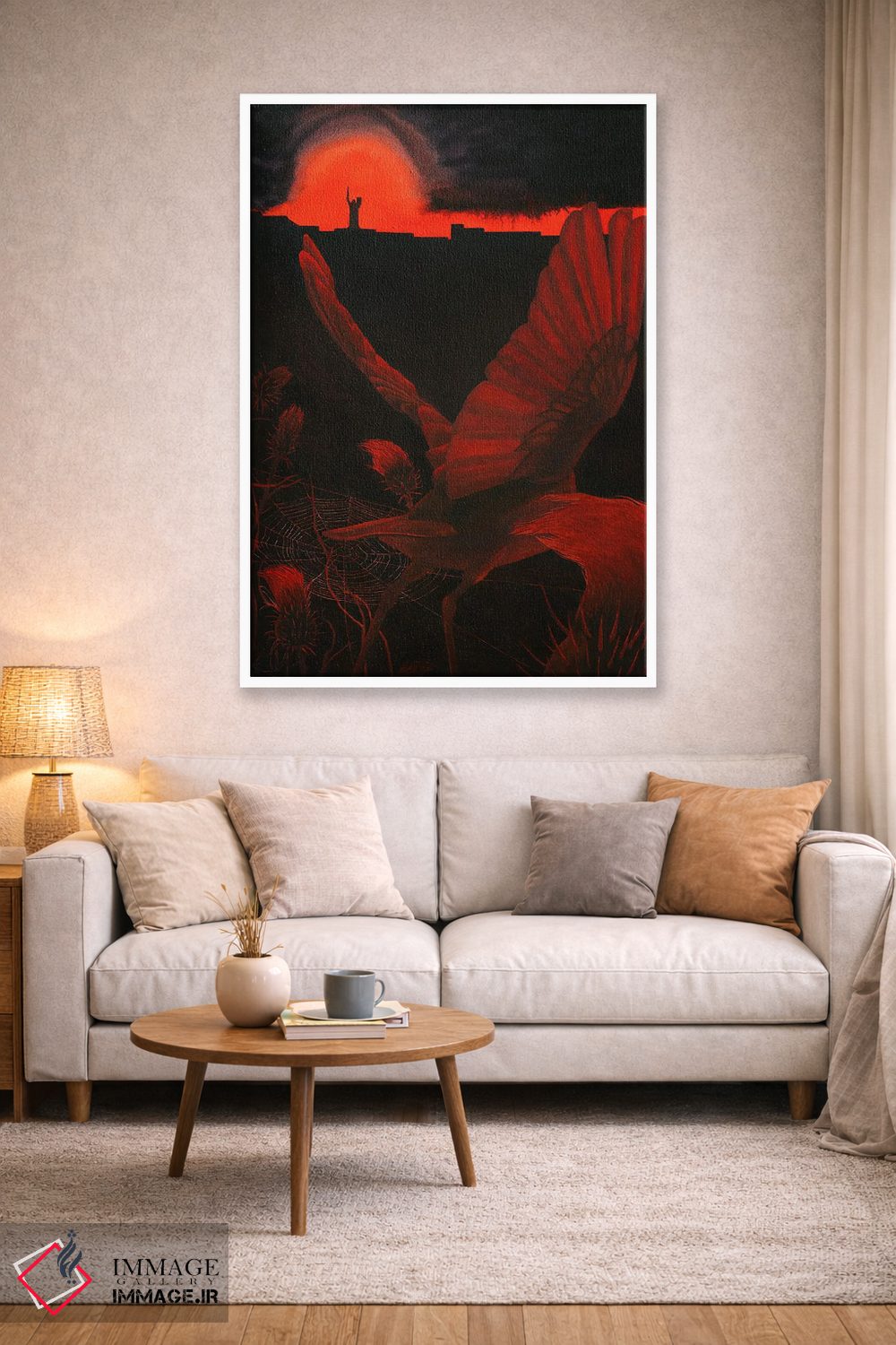 تابلو دکوراتیو هسته ای اثر کارینا دانیلچوک - D1W