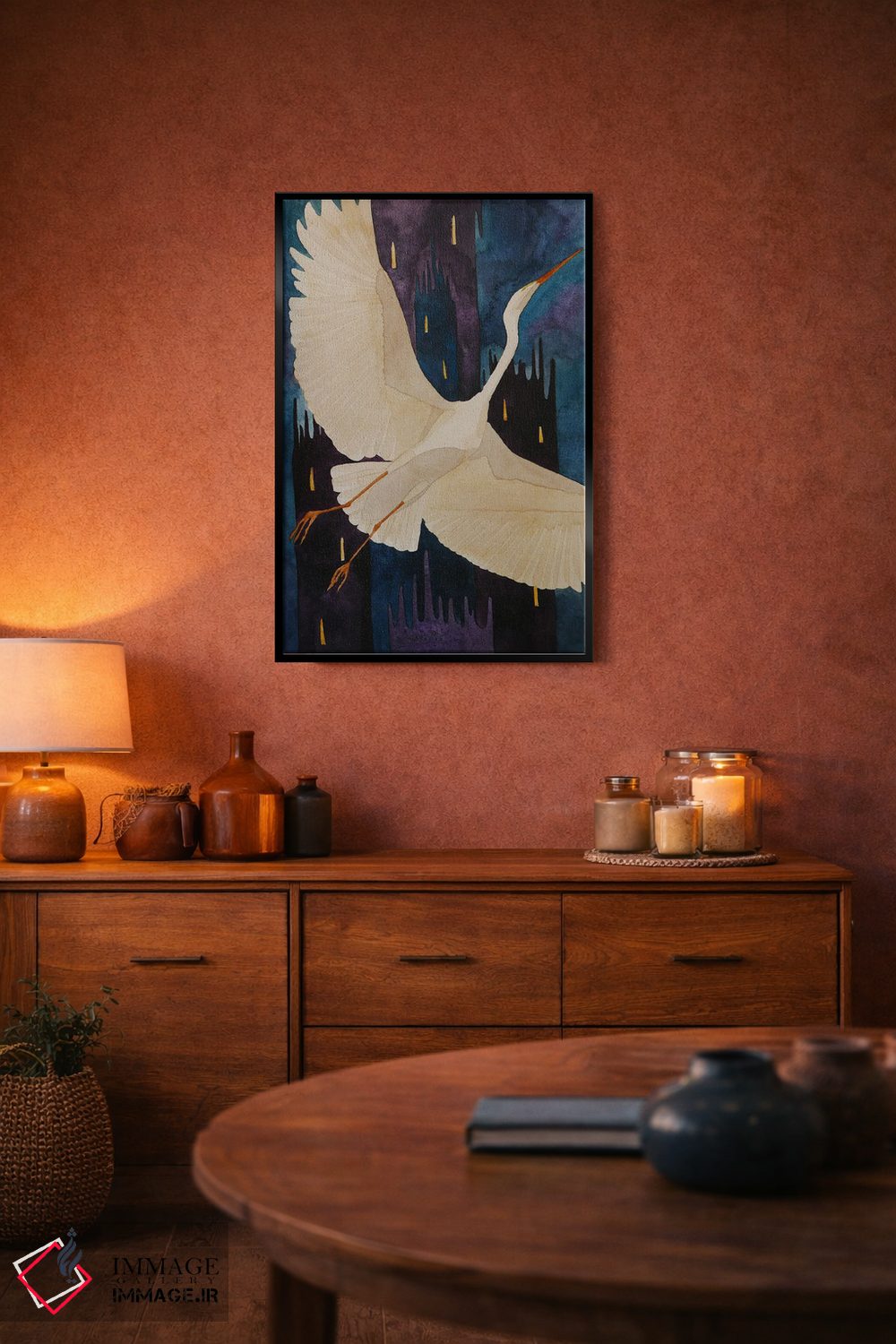 تابلو دکوراتیو رویای شبانه اثر کارینا دانیلچوک - D4B