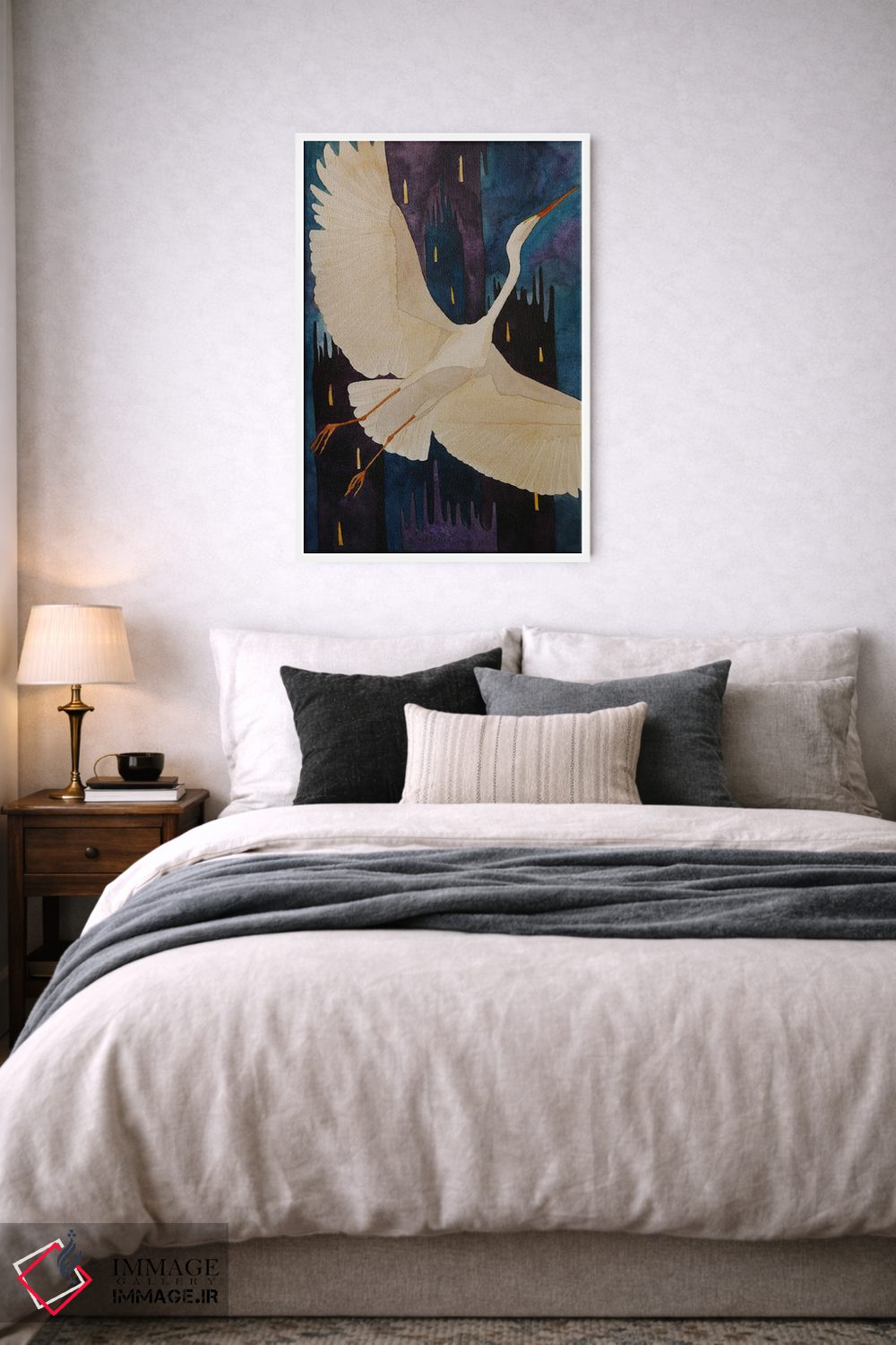 تابلو دکوراتیو رویای شبانه اثر کارینا دانیلچوک - D5W