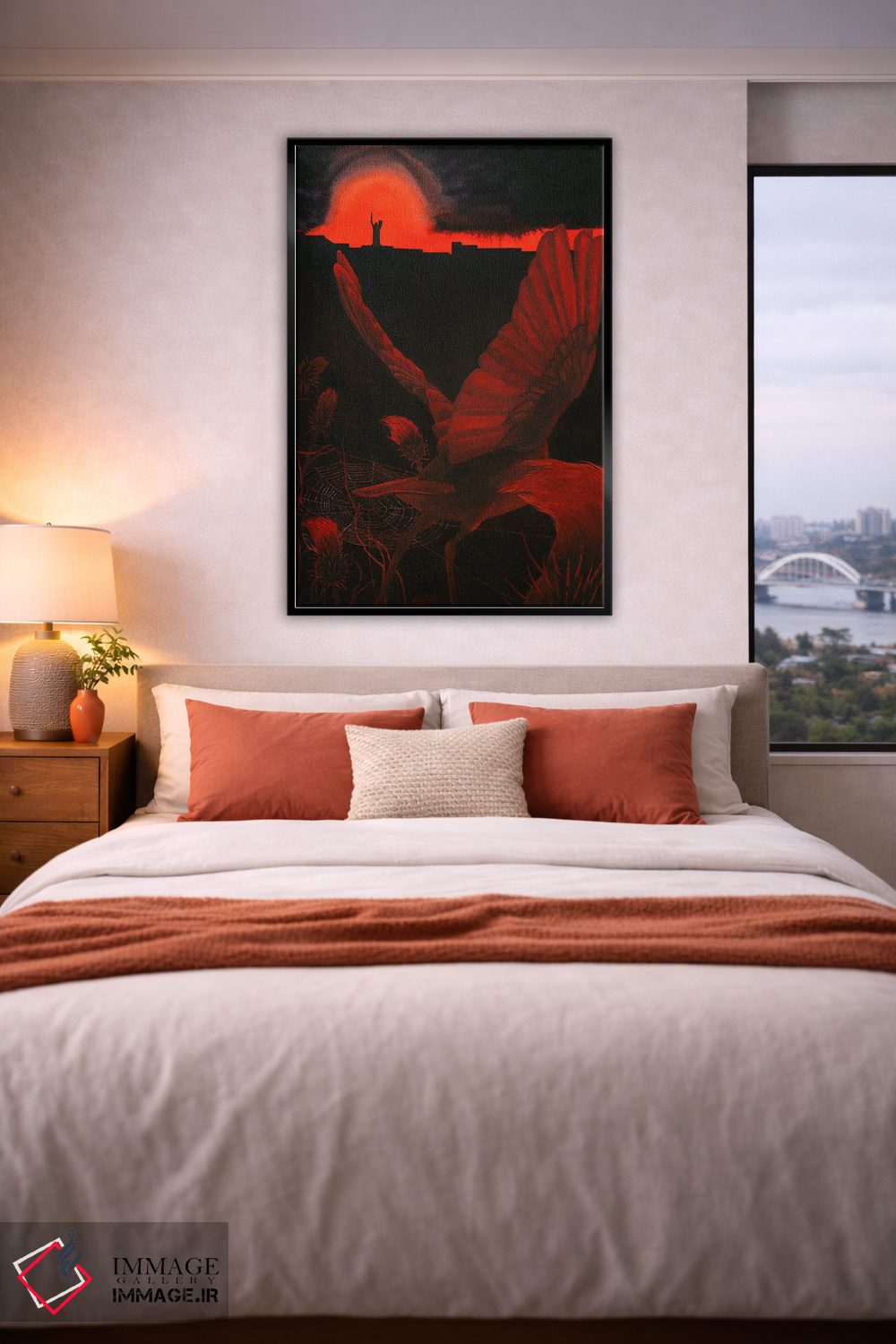 تابلو دکوراتیو هسته ای اثر کارینا دانیلچوک - D4B