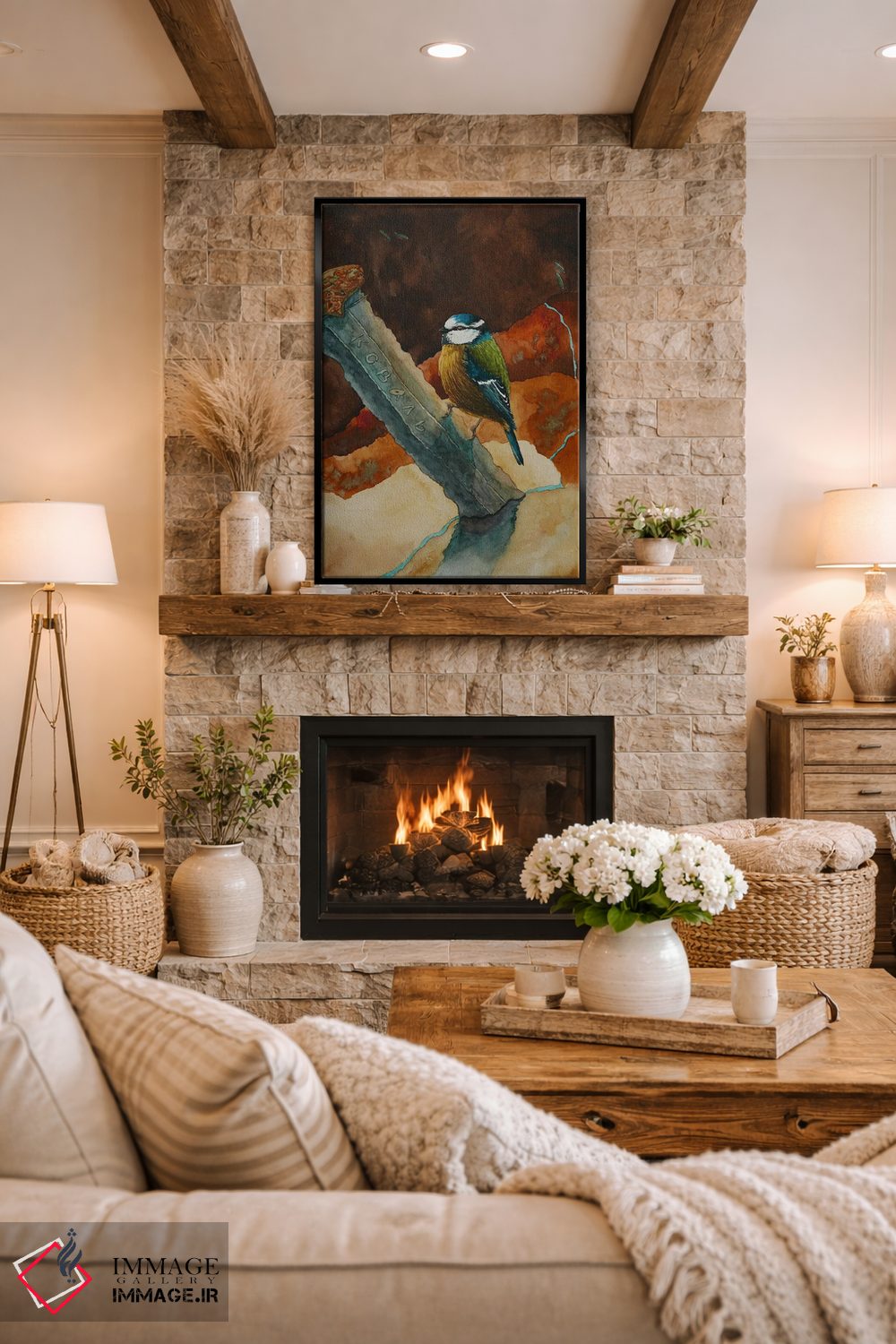 تابلو دکوراتیو شمشیر لودوتا اثر کارینا دانیلچوک - D2B