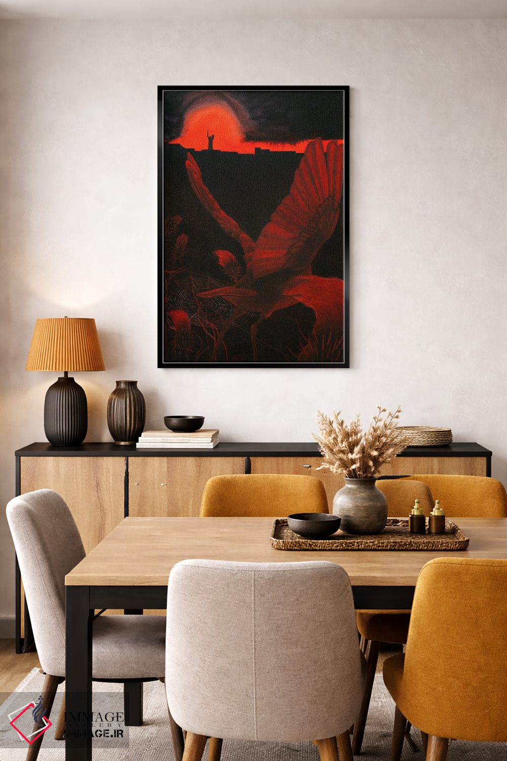 تابلو دکوراتیو هسته ای اثر کارینا دانیلچوک - D5B