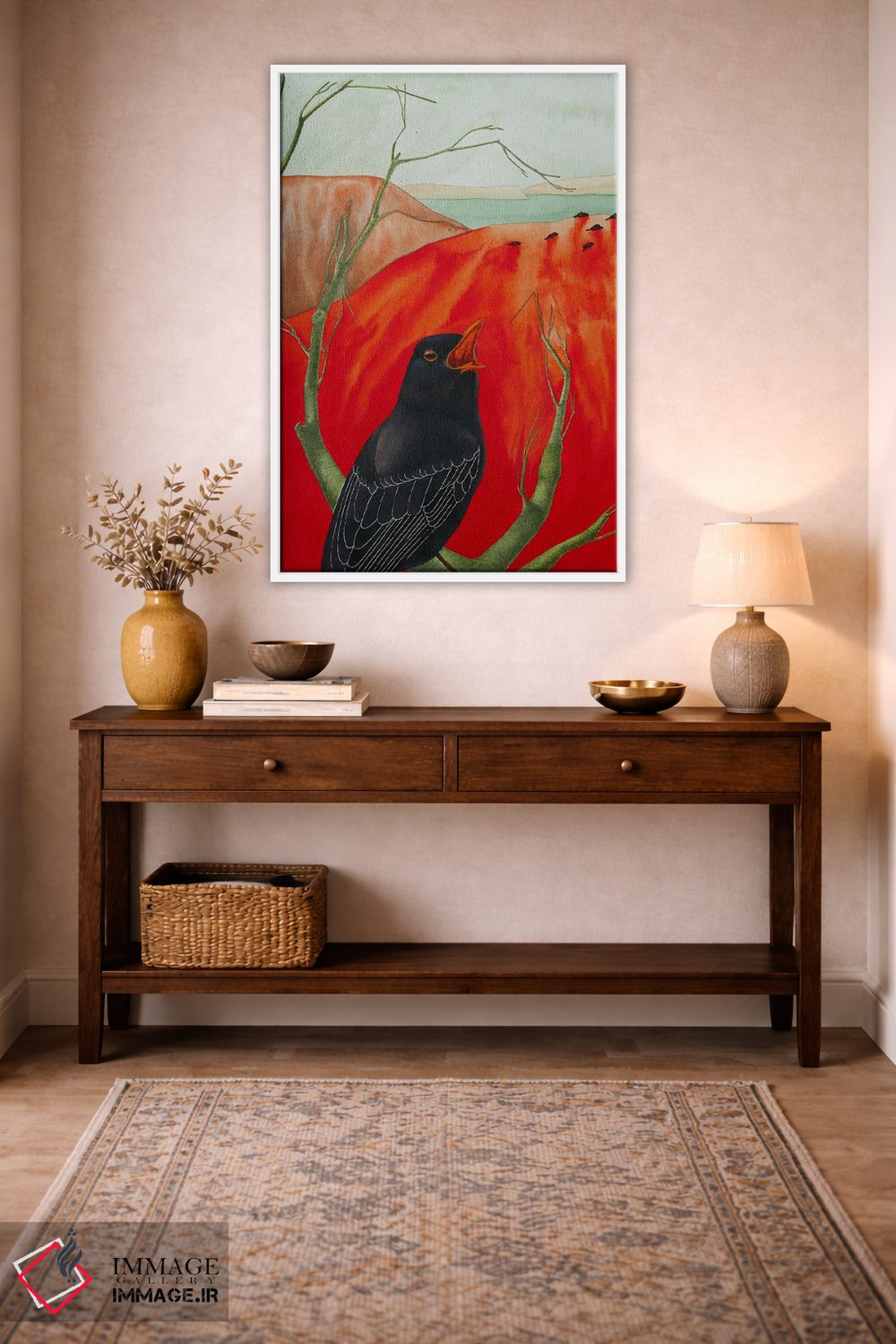 تابلو دکوراتیو فریاد اثر کارینا دانیلچوک - D3W