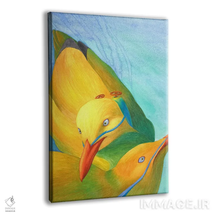 تابلو دکوراتیو یک حادثه اثر کارینا دانیلچوک - نمای پرسپکتیو محصول