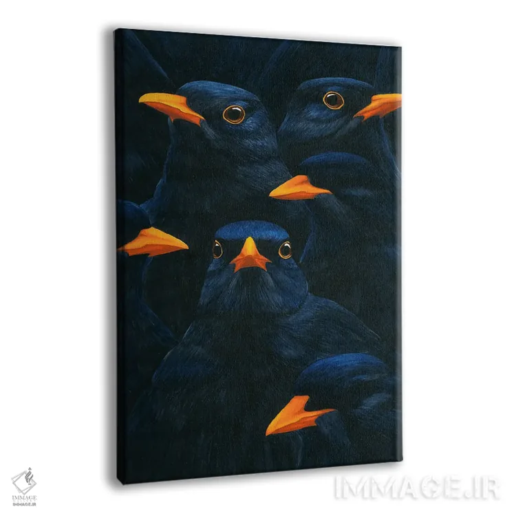 تابلو دکوراتیو توکاها و ارواح اثر کارینا دانیلچوک - نمای پرسپکتیو محصول