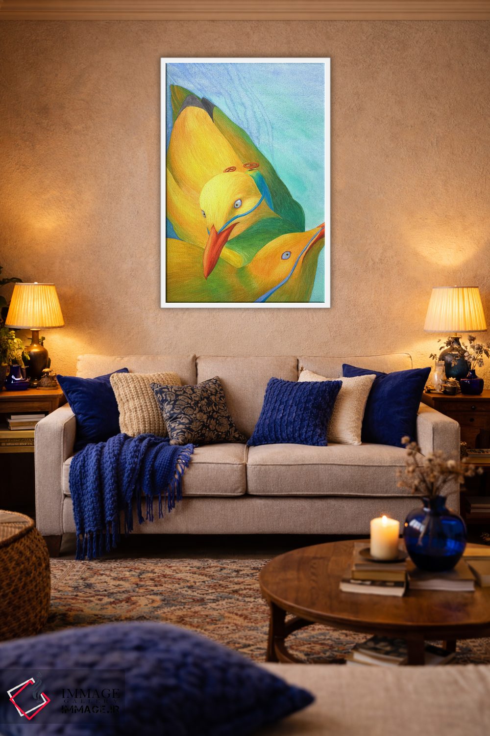 تابلو دکوراتیو یک حادثه اثر کارینا دانیلچوک - D3W