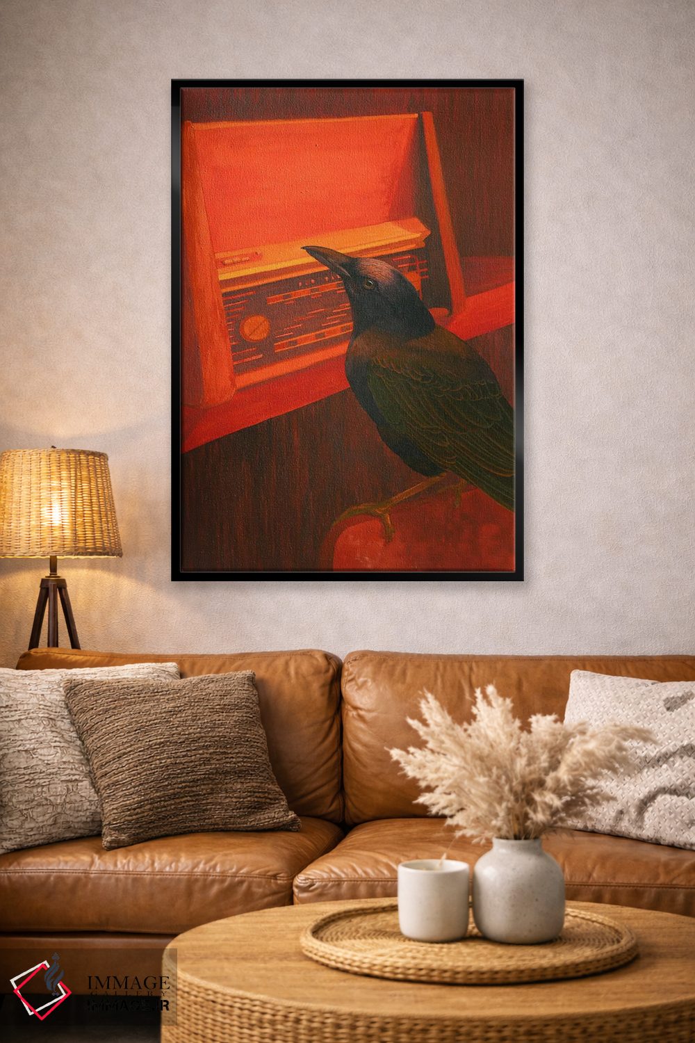 تابلو دکوراتیو رادیو اثر کارینا دانیلچوک - D4B