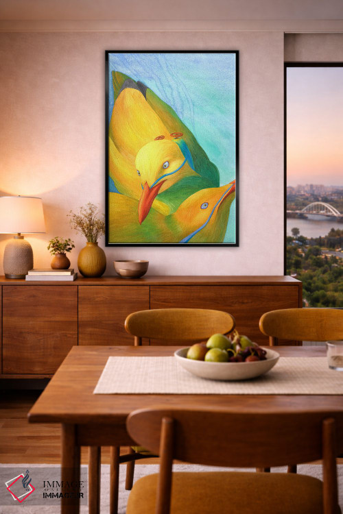 تابلو دکوراتیو یک حادثه اثر کارینا دانیلچوک - D6B