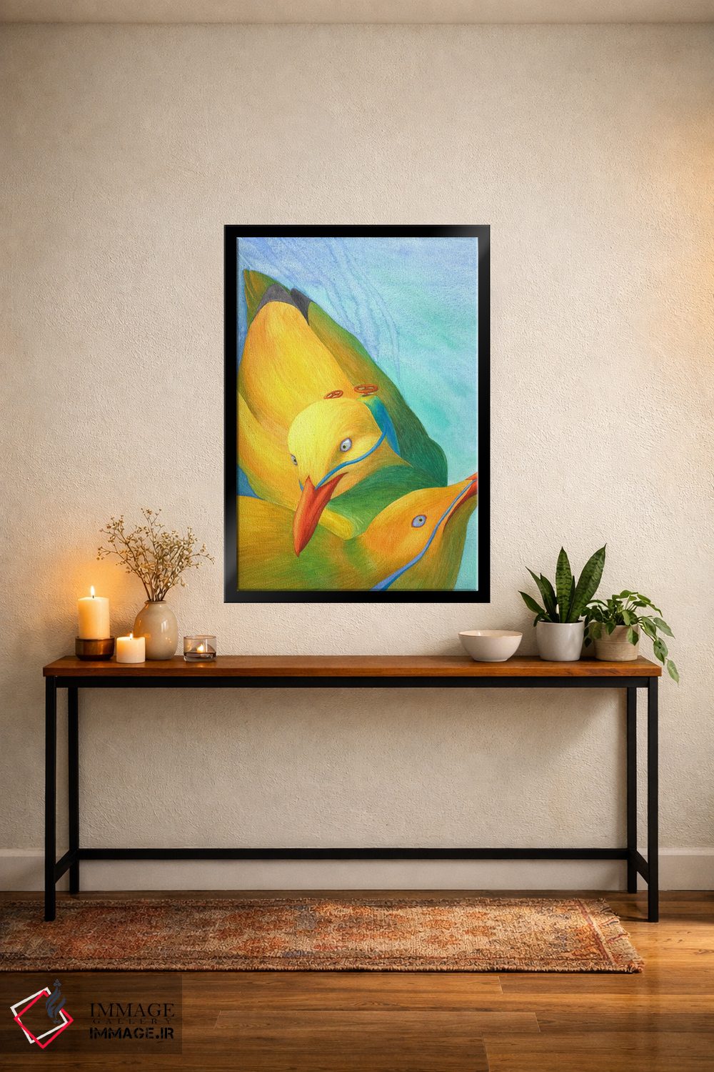 تابلو دکوراتیو یک حادثه اثر کارینا دانیلچوک - D5B