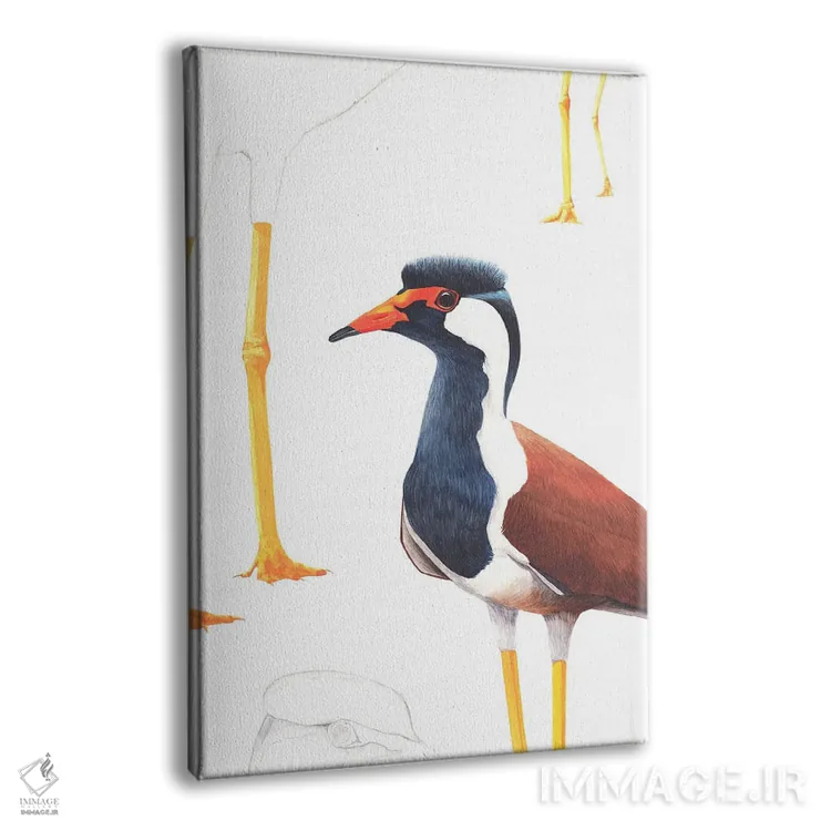 تابلو دکوراتیو مهمانی منقرض شده اثر کارینا دانیلچوک - نمای پرسپکتیو محصول