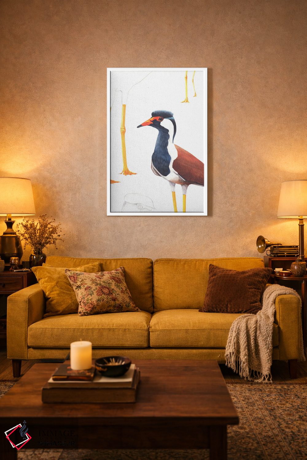 تابلو دکوراتیو مهمانی منقرض شده اثر کارینا دانیلچوک - D2W