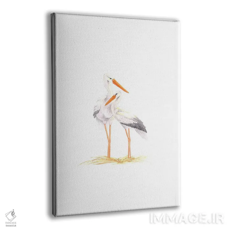 تابلو دکوراتیو مادر و بچه لک لک اثر کارینا دانیلچوک - نمای پرسپکتیو محصول