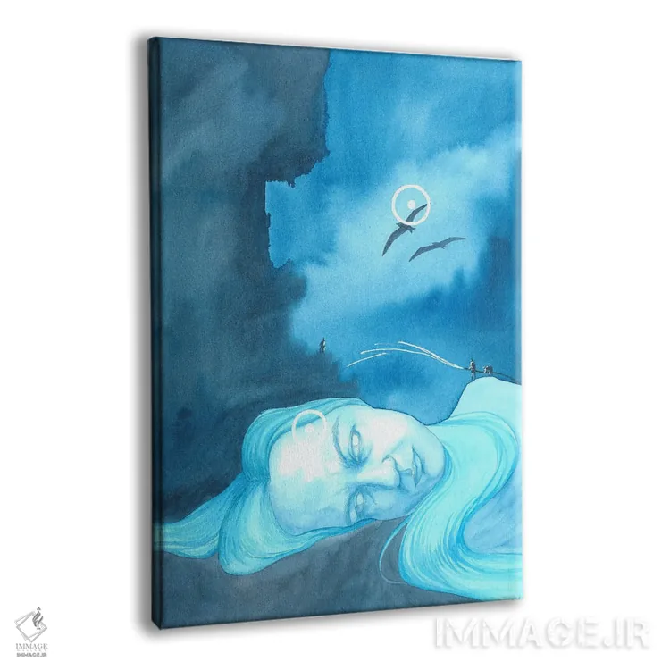 تابلو دکوراتیو قوی بودن اثر کارینا دانیلچوک - نمای پرسپکتیو محصول