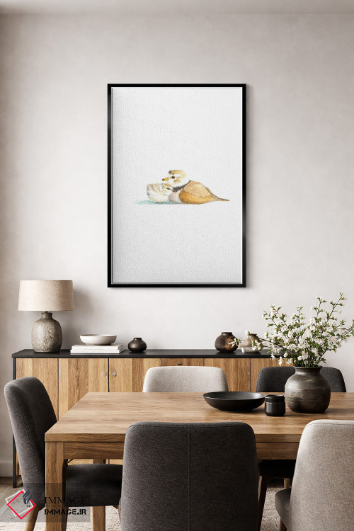 تابلو دکوراتیو پلوور کنتیش اثر کارینا دانیلچوک - D4B