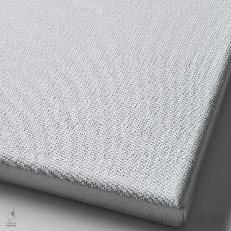 تابلو مینیمال مرغ مگس خوار قهوه ای اثر کارینا دانیلچوک - نمای نزدیک بافت بوم