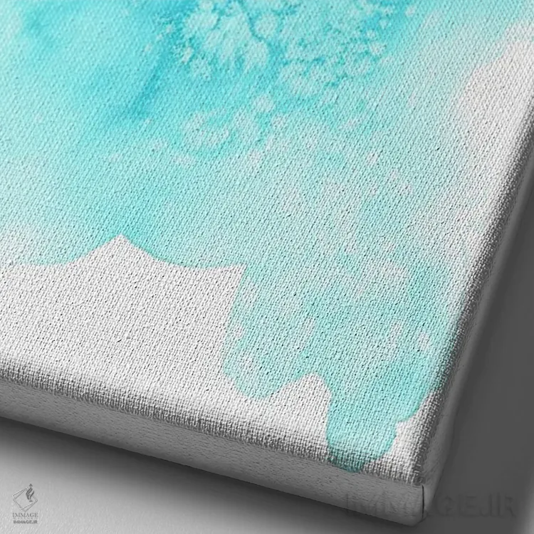 تابلو دکوراتیو مرغ دریایی در حال پرواز اثر کارینا دانیلچوک - نمای نزدیک بافت بوم