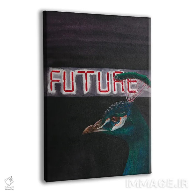 تابلو دکوراتیو آینده اثر کارینا دانیلچوک - نمای پرسپکتیو محصول