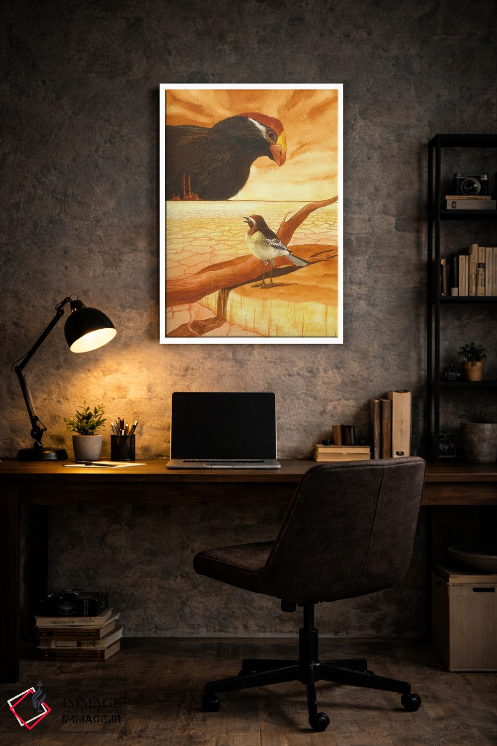 تابلو دکوراتیو نسل کشی زیست محیطی نوا کاخوکا اثر کارینا دانیلچوک - D6W