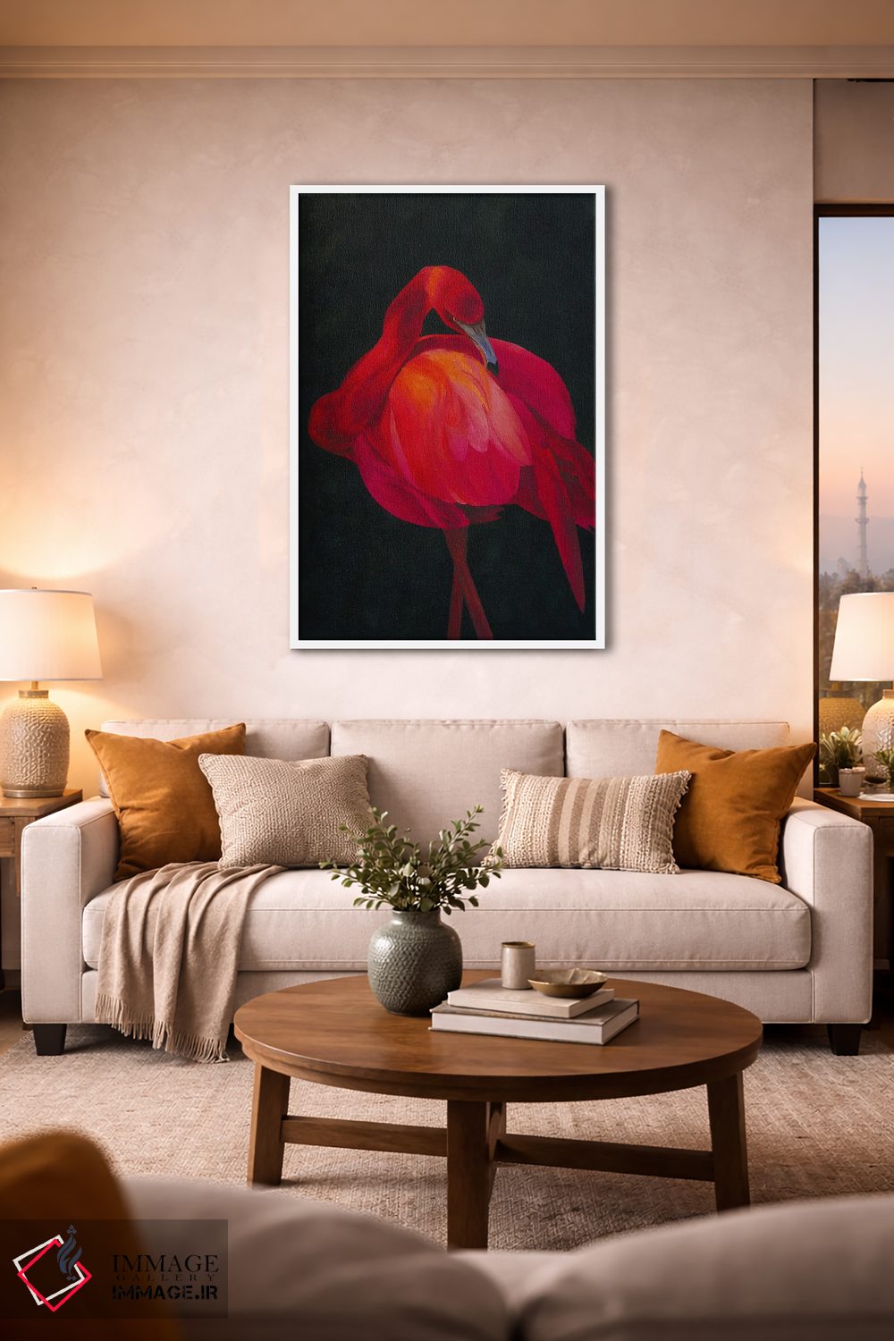 تابلو دکوراتیو روح تاریک اثر کارینا دانیلچوک - D1W