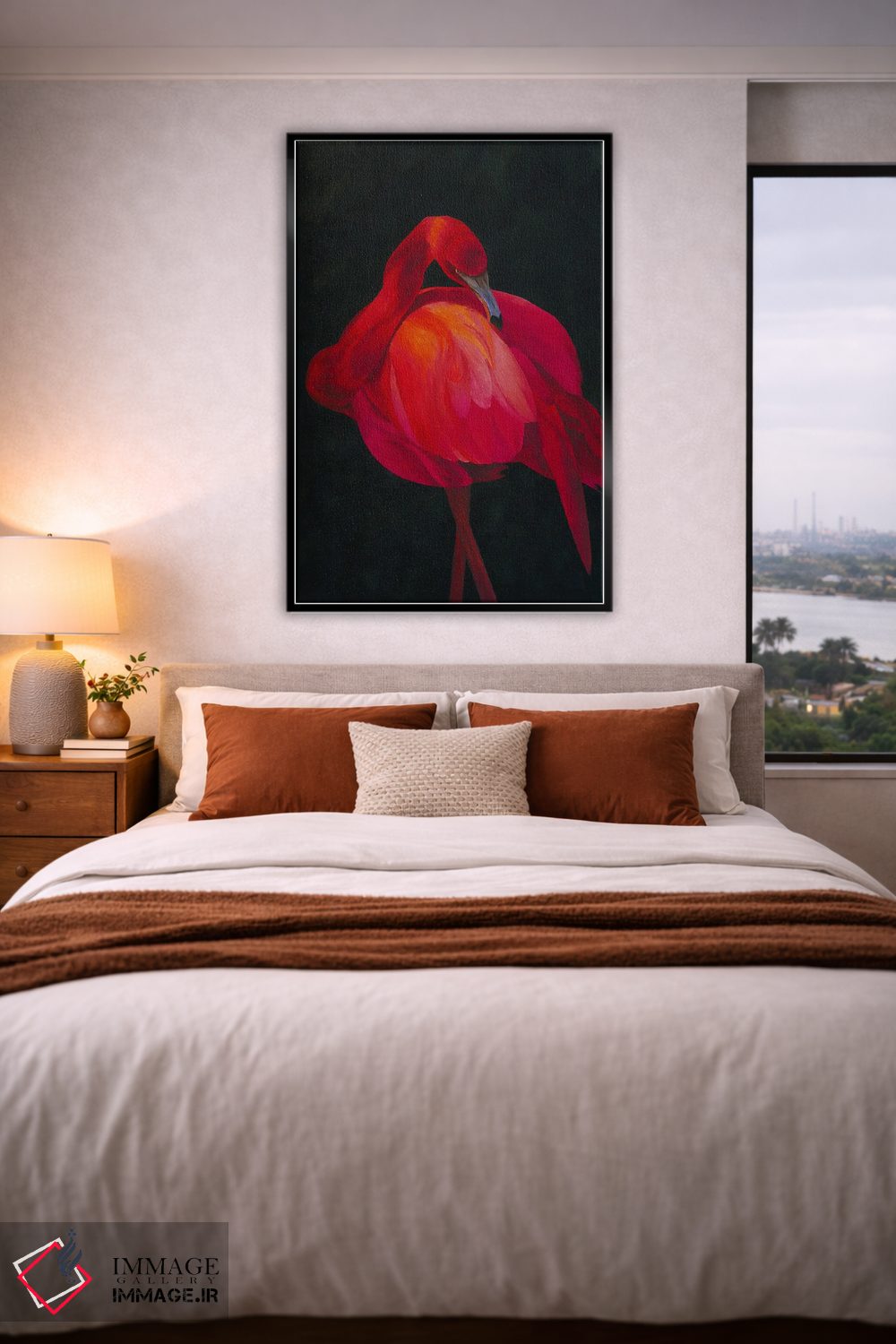 تابلو دکوراتیو روح تاریک اثر کارینا دانیلچوک - D3B