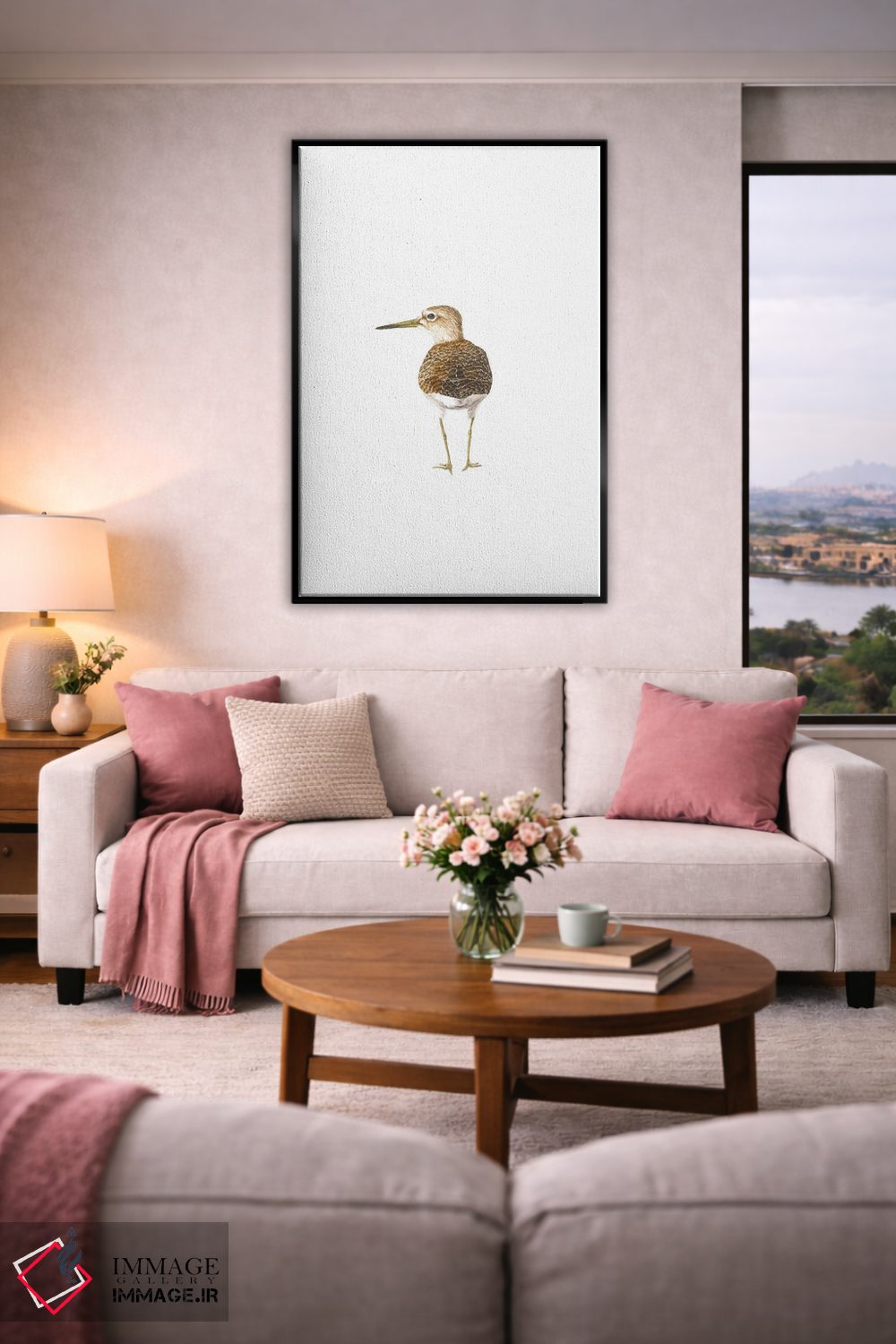 تابلو دکوراتیو پاشلک چوبی اثر کارینا دانیلچوک - D4B