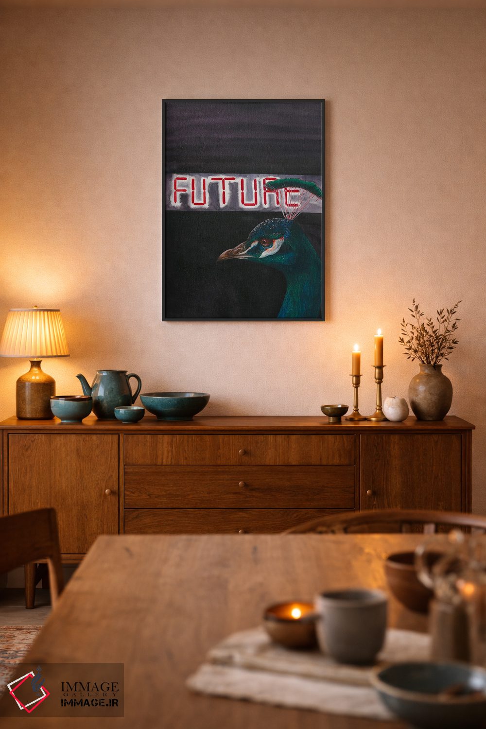 تابلو دکوراتیو آینده اثر کارینا دانیلچوک - D6B