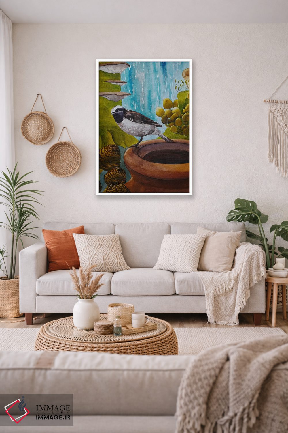 تابلو دکوراتیو جای پنهان اثر کارینا دانیلچوک - D4W