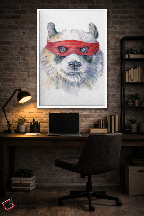 تابلو دکوراتیو پاندا اثر براندون کیهنر - D4W