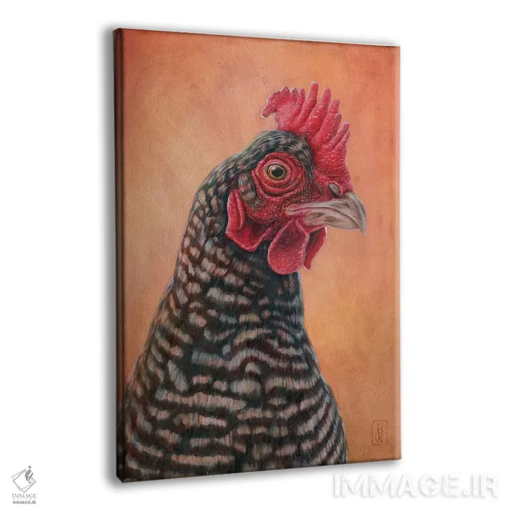 تابلو دکوراتیو رئیس اثر براندون کیهنر - نمای پرسپکتیو محصول