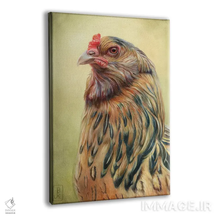 تابلو دکوراتیو ایگی اثر براندون کیهنر - نمای پرسپکتیو محصول