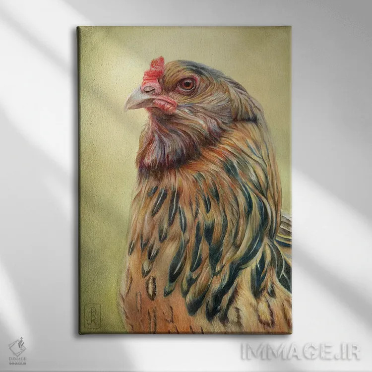 تابلو دکوراتیو ایگی اثر براندون کیهنر - نمای روبهرو روی دیوار