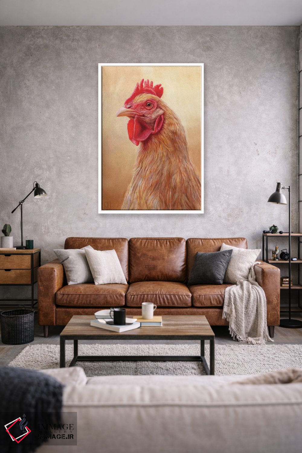 تابلو دکوراتیو هیلدی اثر براندون کیهنر - D1W