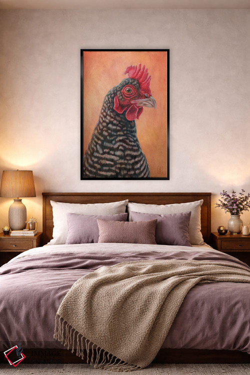 تابلو دکوراتیو رئیس اثر براندون کیهنر - D5B