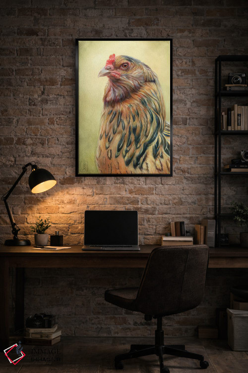 تابلو دکوراتیو ایگی اثر براندون کیهنر - D4B