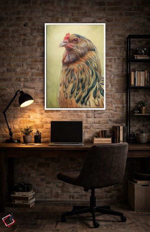 تابلو دکوراتیو ایگی اثر براندون کیهنر - D3W