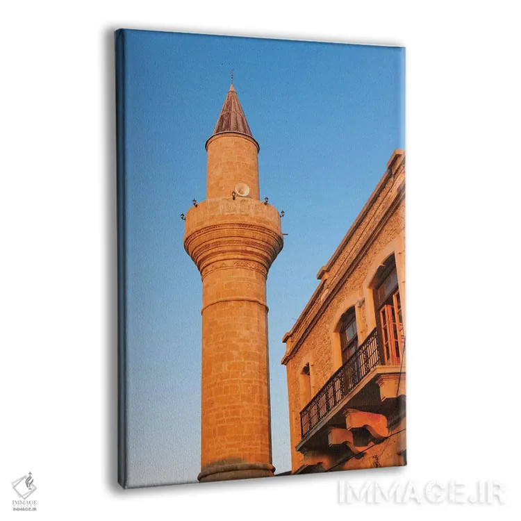 تابلو دکوراتیو مسجد آقا جعفر پاشا، گیرنه، جمهوری ترک قبرس شمالی اثر کرن سو - نمای پرسپکتیو محصول